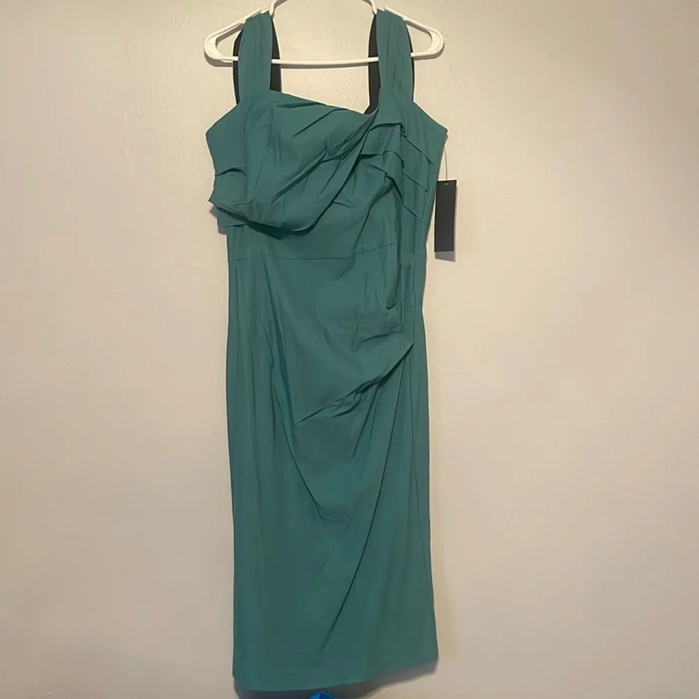 New with tags stop staring midi fitted dress with stretch size 16 - Picture 1 of 5